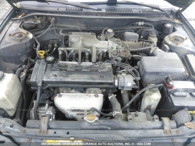 2T1BB02E5VC206262 - 1997 TOYOTA COROLLA DX GRAY photo 10