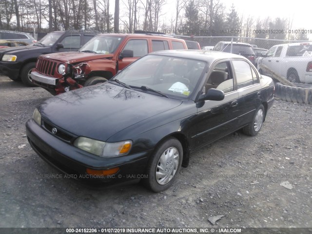 2T1BB02E5VC206262 - 1997 TOYOTA COROLLA DX GRAY photo 2