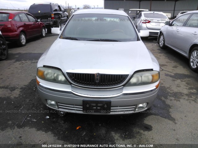 1LNHM86SX2Y712787 - 2002 LINCOLN LS SILVER photo 6