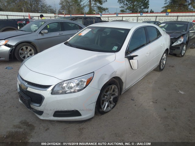 1G11C5SL3FU152686 - 2015 CHEVROLET MALIBU 1LT 白色 照片 2