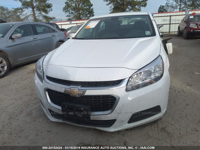 1G11C5SL3FU152686 - 2015 CHEVROLET MALIBU 1LT 白色 照片 6