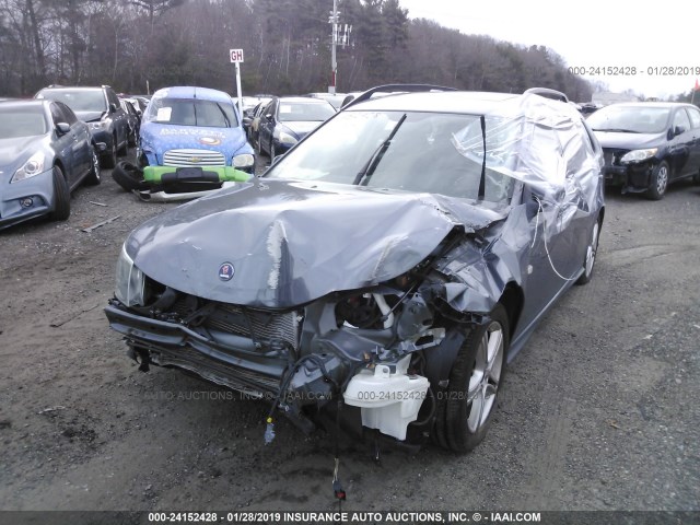 YS3FB52Y691015641 - 2009 SAAB 9-3 2.0T GRAY photo 6