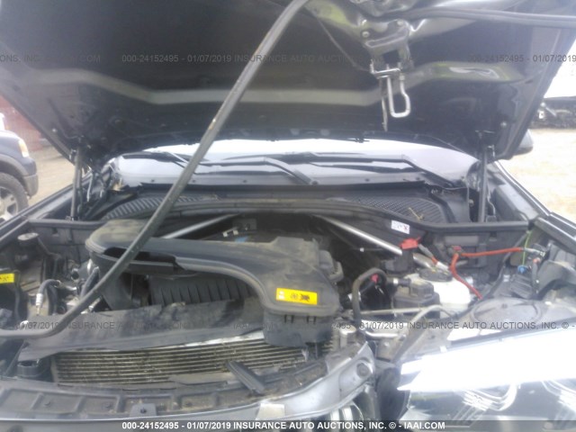 5UXKT0C51G0S75571 - 2016 BMW X5 XDR40E GRAY photo 10