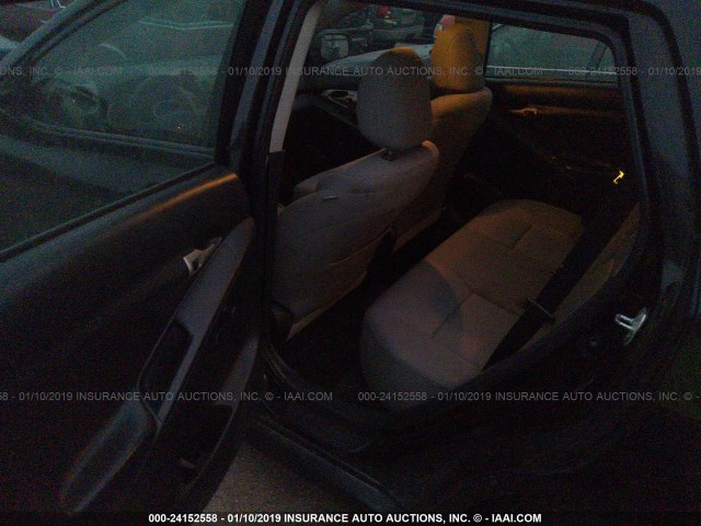 2T1KU40E19C171715 - 2009 TOYOTA COROLLA MATRIX  BLACK photo 8