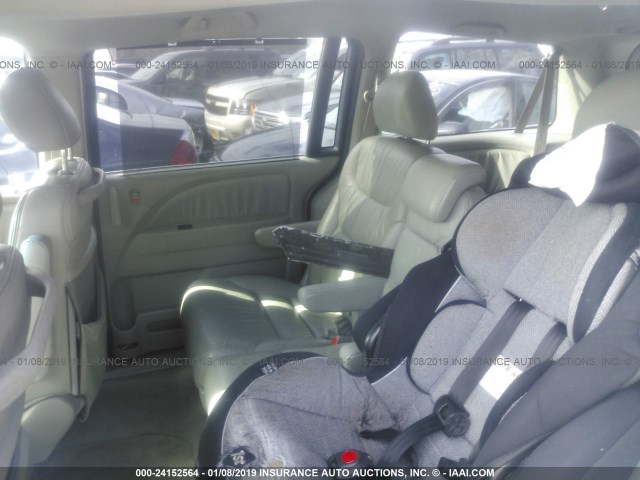 5FNRL38787B129150 - 2007 HONDA ODYSSEY EXL GRAY photo 8