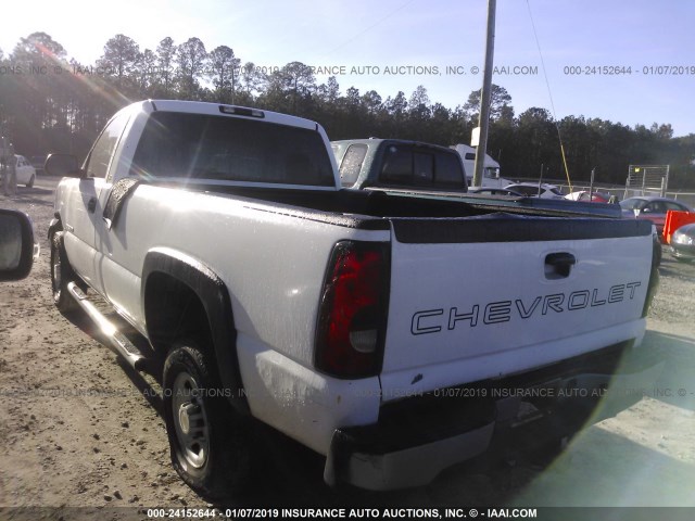 1GCHC24U54E193970 - 2004 CHEVROLET SILVERADO C2500 HEAVY DUTY WHITE photo 3