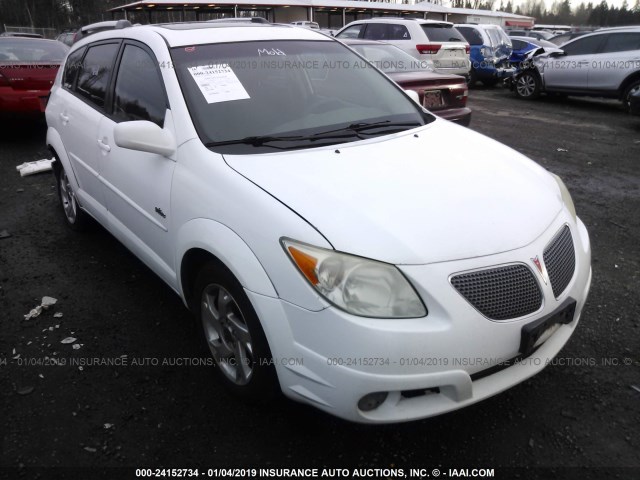 5Y2SM63825Z418600 - 2005 PONTIAC VIBE WHITE photo 1