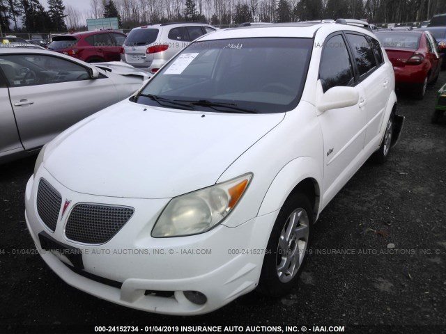 5Y2SM63825Z418600 - 2005 PONTIAC VIBE WHITE photo 2