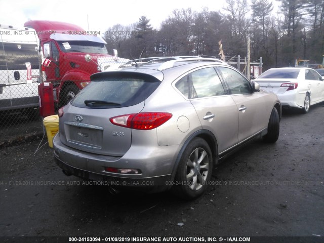 JNKAJ09F38M350783 - 2008 INFINITI EX35 JOURNEY BEIGE photo 4