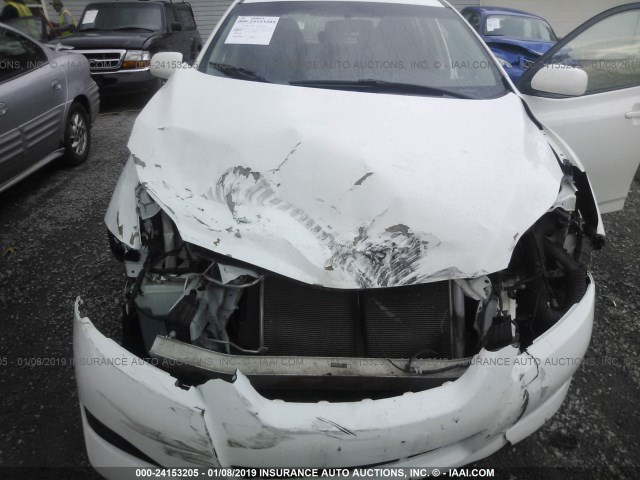 2T1KU40E59C013698 - 2009 TOYOTA COROLLA MATRIX  WHITE photo 10