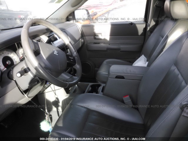 1D4HB58D15F625483 - 2005 DODGE DURANGO LIMITED GRAY photo 5