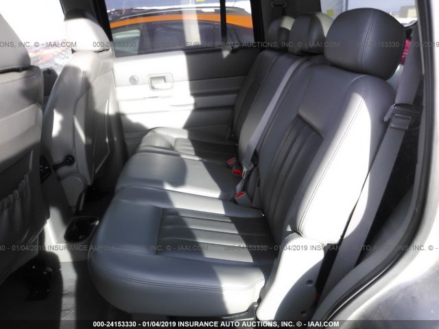 1D4HB58D15F625483 - 2005 DODGE DURANGO LIMITED GRAY photo 8