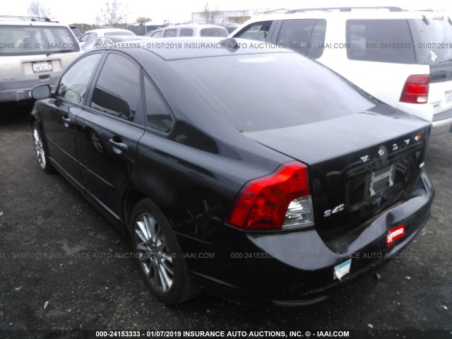 YV1MS390192449408 - 2009 VOLVO S40 2.4I BLACK photo 3