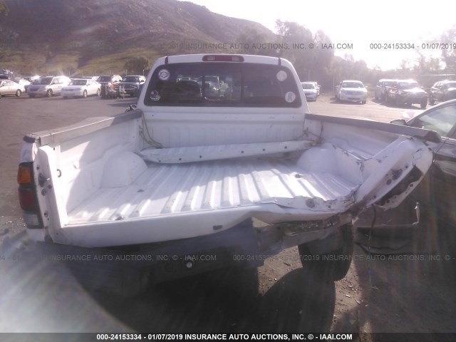 5TBRN34182S331186 - 2002 TOYOTA TUNDRA ACCESS CAB SR5 WHITE photo 6