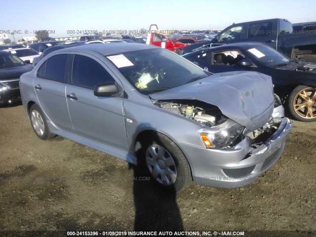 JA32U1FU4AU015090 - 2010 MITSUBISHI LANCER DE SILVER photo 1