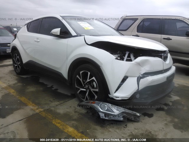 NMTKHMBX4JR049590 - 2018 TOYOTA C-HR XLE/XLE PREMIUM WHITE photo 1