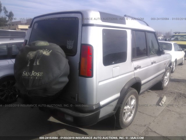 SALTW16463A777317 - 2003 LAND ROVER DISCOVERY II SE SILVER photo 4