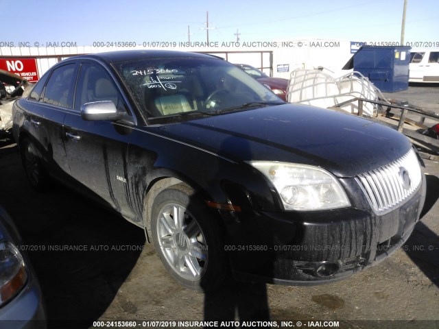 1MEHM42WX8G625412 - 2008 MERCURY SABLE PREMIER BLACK photo 1