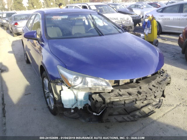 4T1BF1FK2GU540115 - 2016 TOYOTA CAMRY LE/XLE/SE/XSE BLUE photo 1