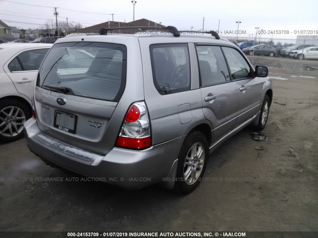 JF1SG69626H716767 - 2006 SUBARU FORESTER 2.5XT BEIGE photo 4