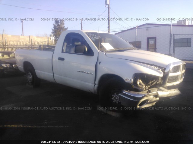 3D7KA26D44G274188 - 2004 DODGE RAM 2500 ST/SLT WHITE photo 1