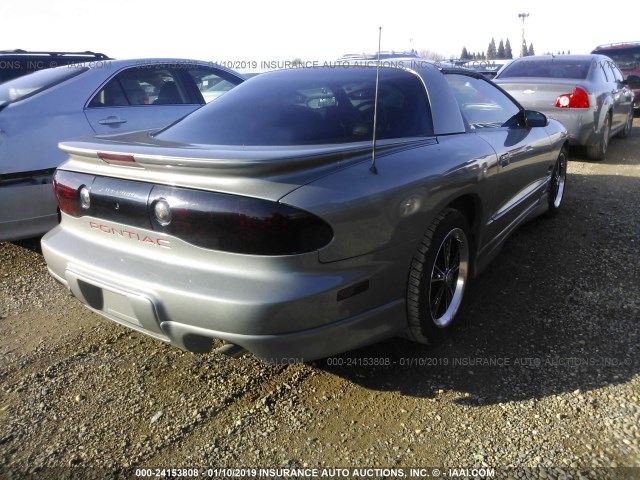 2G2FS22K9Y2173660 - 2000 PONTIAC FIREBIRD ნაცრისფერი ფოტო 4