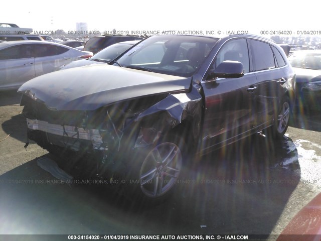 WA1D7AFPXGA090151 - 2016 AUDI Q5 PREMIUM PLUS S-LINE GRAY photo 2