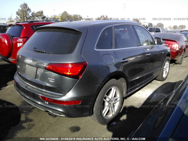 WA1D7AFPXGA090151 - 2016 AUDI Q5 PREMIUM PLUS S-LINE GRAY photo 4