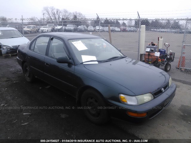 1NXBB02E8VZ619159 - 1997 TOYOTA COROLLA DX GREEN photo 1