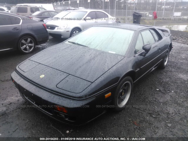 SCCFC20B0PHF60208 - 1993 LOTUS ESPRIT BLACK photo 2