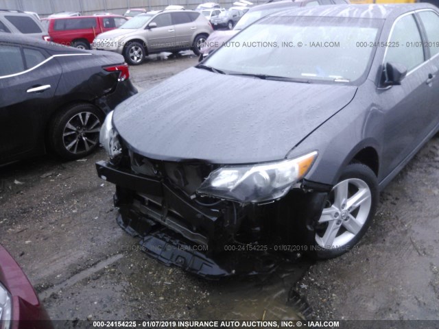 4T1BF1FK1DU676392 - 2013 TOYOTA CAMRY L/SE/LE/XLE BLACK photo 6