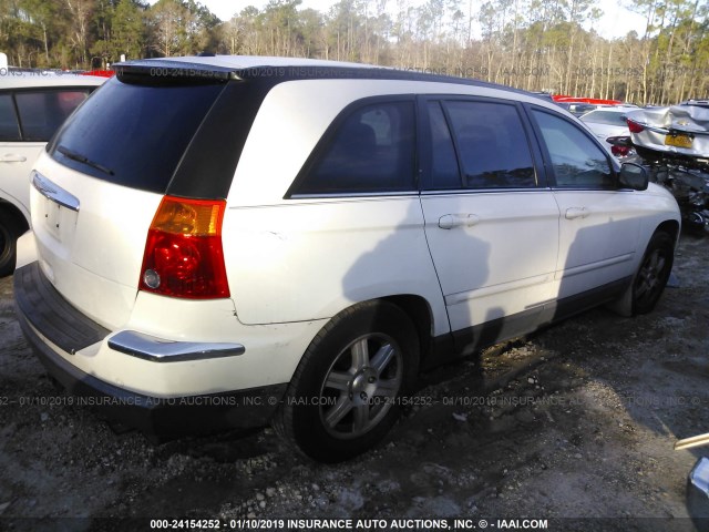 2A4GM68456R853340 - 2006 CHRYSLER PACIFICA TOURING WHITE photo 4