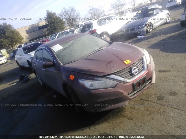 1N4AL3AP7HC496956 - 2017 NISSAN ALTIMA 2.5/S/SV/SL/SR BURGUNDY photo 1