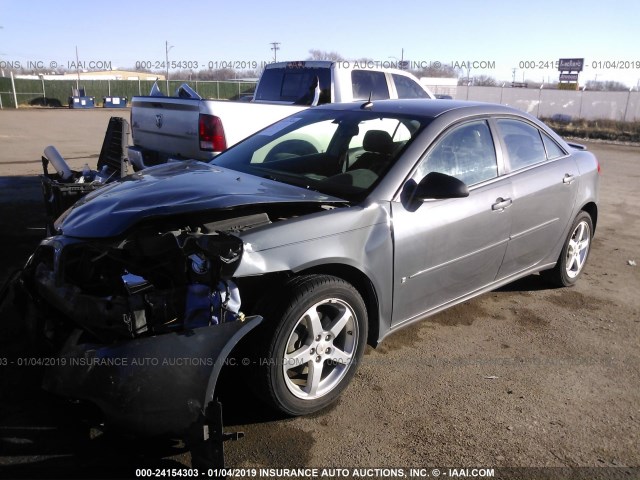 1G2ZG57N584155556 - 2008 PONTIAC G6 SE GRAY photo 2