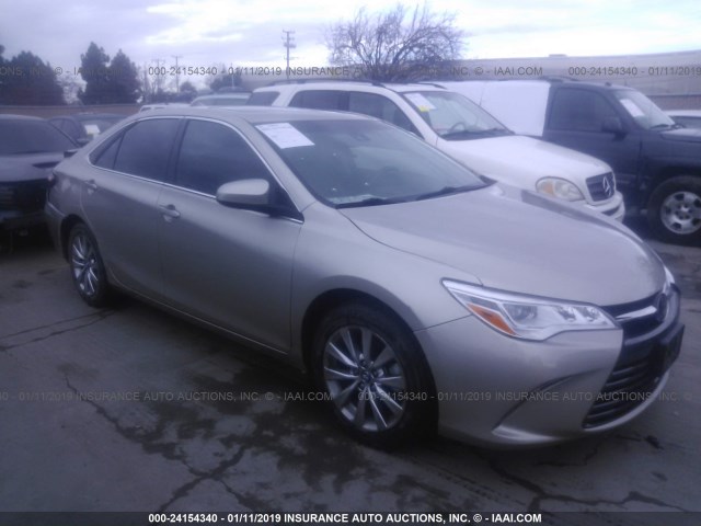 4T1BK1FK5HU580542 - 2017 TOYOTA CAMRY XSE/XLE Qızıl foto 1