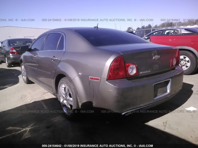 1G1ZC5EB9AF120330 - 2010 CHEVROLET MALIBU 1LT 深棕色 照片 3