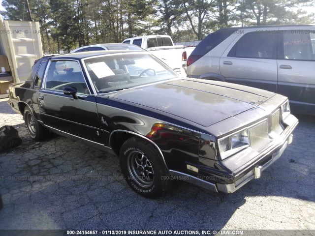 1G3GM47Y8GP397416 - 1986 OLDSMOBILE CUTLASS SUPREME BROUGHAM BROWN photo 1