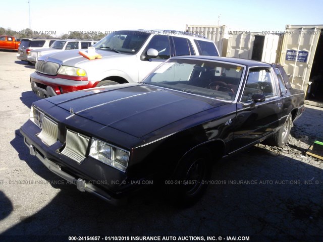 1G3GM47Y8GP397416 - 1986 OLDSMOBILE CUTLASS SUPREME BROUGHAM BROWN photo 2