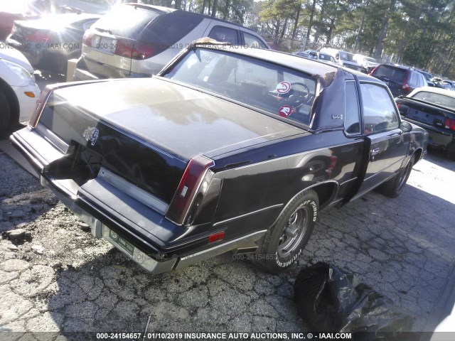 1G3GM47Y8GP397416 - 1986 OLDSMOBILE CUTLASS SUPREME BROUGHAM BROWN photo 4