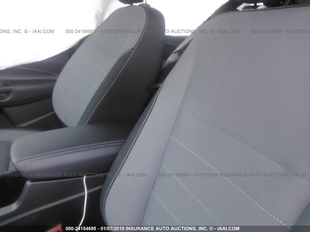 1FMCU0F75JUD00239 - 2018 FORD ESCAPE S GRAY photo 8