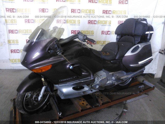 WB10555A92ZD76887 - 2002 BMW K1200 LT MAROON photo 2