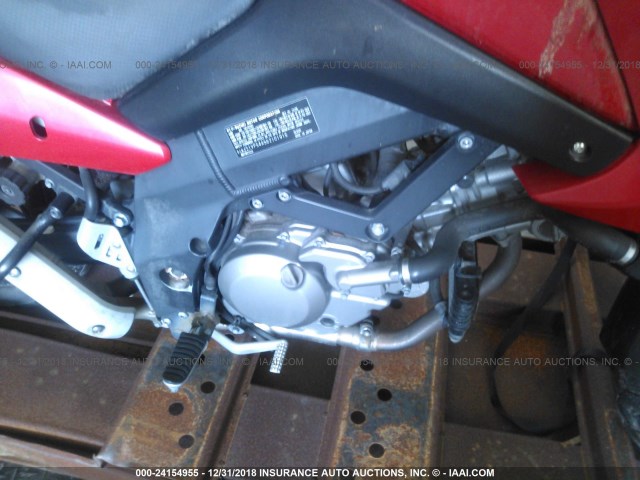 JS1VP54A562101916 - 2006 SUZUKI DL650 K RED photo 8