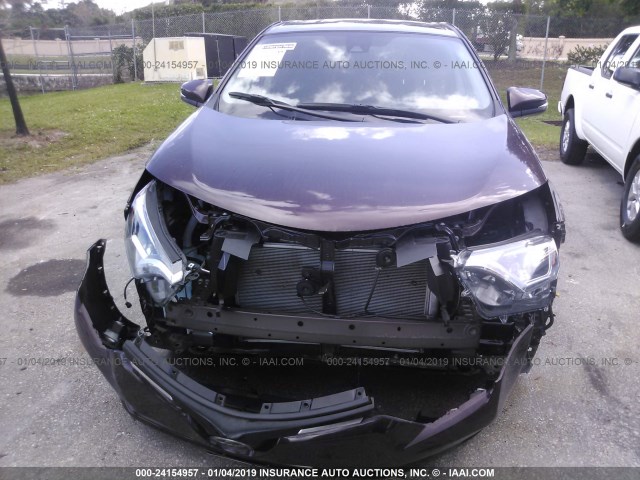 2T3RFREV3JW793371 - 2018 TOYOTA RAV4 ADVENTURE/XLE Bordo foto 6