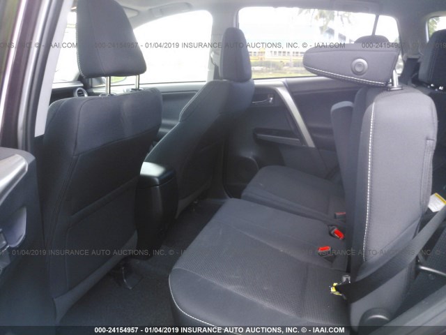 2T3RFREV3JW793371 - 2018 TOYOTA RAV4 ADVENTURE/XLE Bordo foto 8