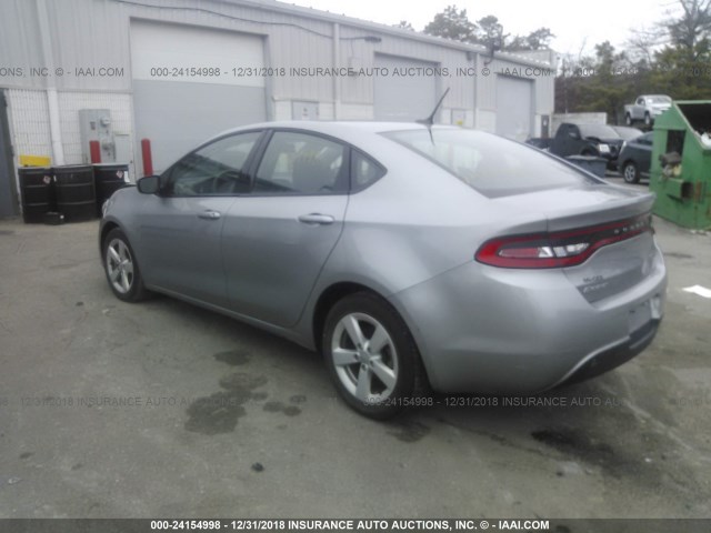 1C3CDFBB7FD380396 - 2015 DODGE DART SXT GRAY photo 3