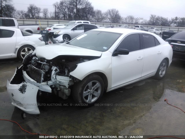 1G11B5SA8DF349002 - 2013 CHEVROLET MALIBU LS 白色 照片 2