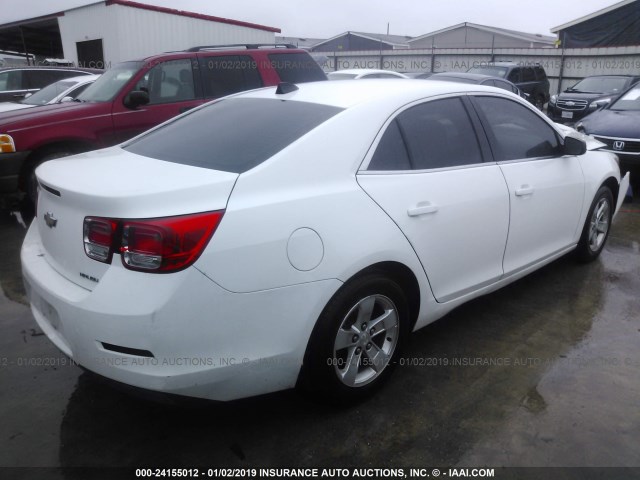 1G11B5SA8DF349002 - 2013 CHEVROLET MALIBU LS 白色 照片 4
