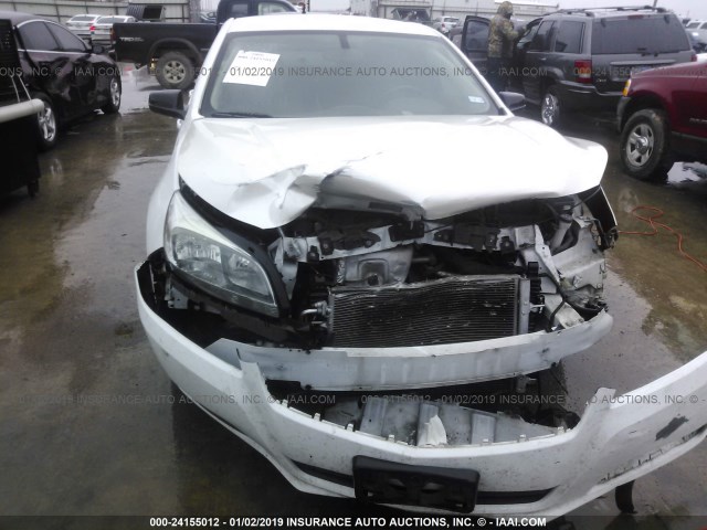 1G11B5SA8DF349002 - 2013 CHEVROLET MALIBU LS 白色 照片 6