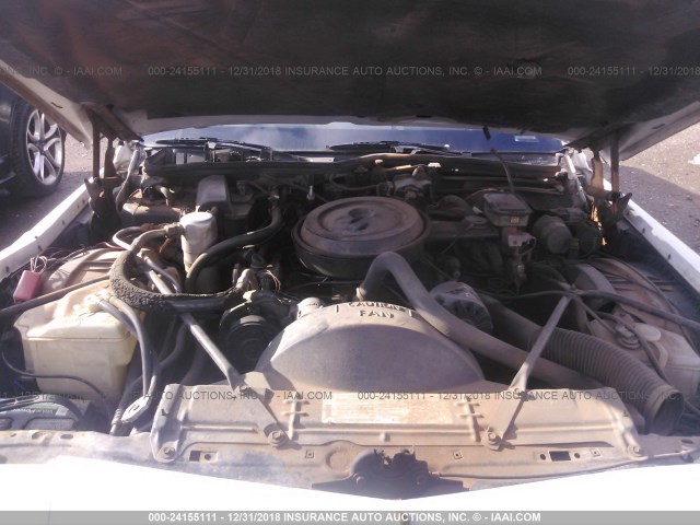 1G6DW5470LR716095 - 1990 CADILLAC BROUGHAM WHITE photo 10