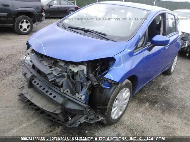 3N1CE2CP2GL401729 - 2016 NISSAN VERSA NOTE S/S PLUS/SV/SL/SR BLUE photo 2